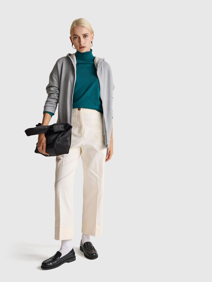 TURTLE NECK SWEATER Women image number 3